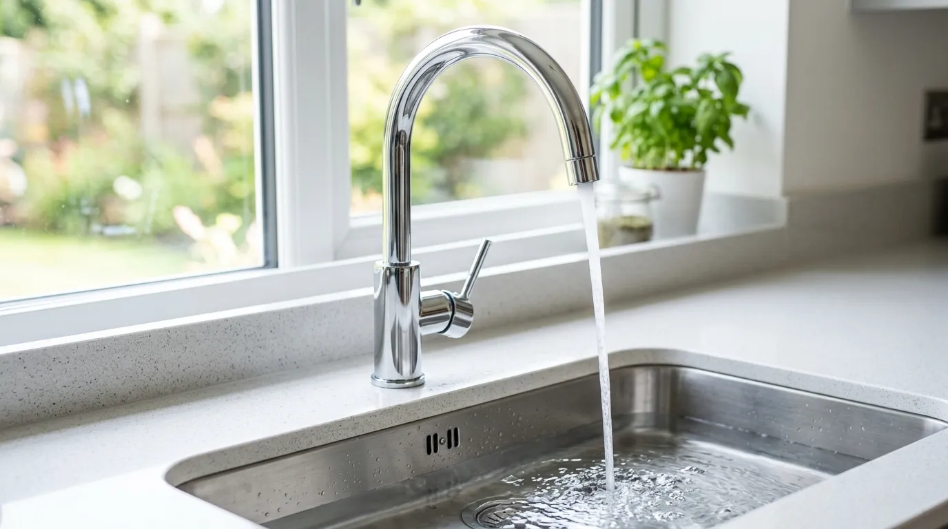 Local Plumbing Master Pros same day plumber fixing a faucet in Summit, UT